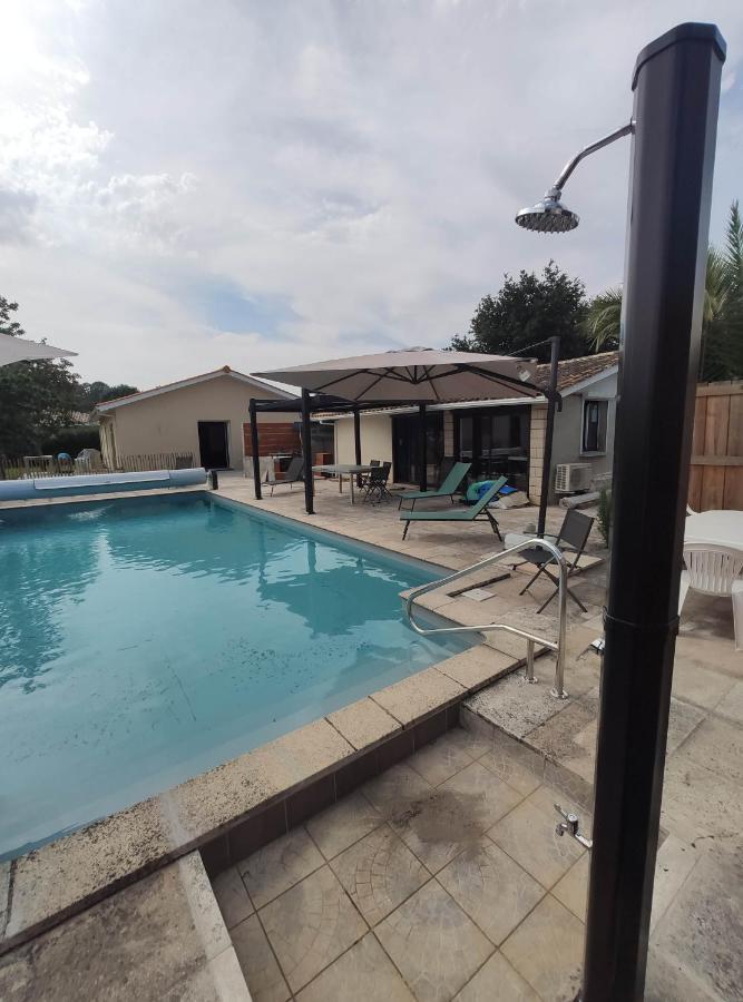 2 Maisons De 3 Et 2 Chambres Avec Grande Piscine Commune La Teste-de-Buch Exteriör bild