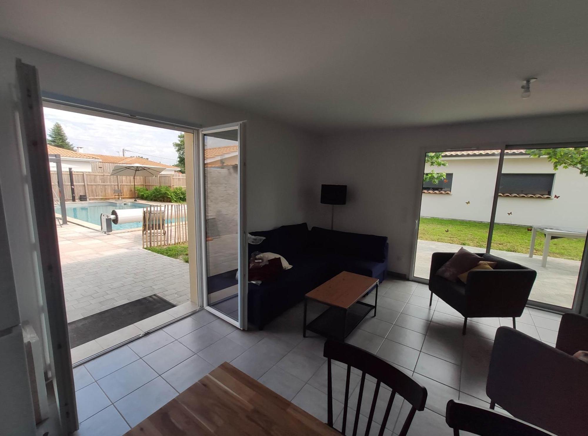 2 Maisons De 3 Et 2 Chambres Avec Grande Piscine Commune La Teste-de-Buch Exteriör bild