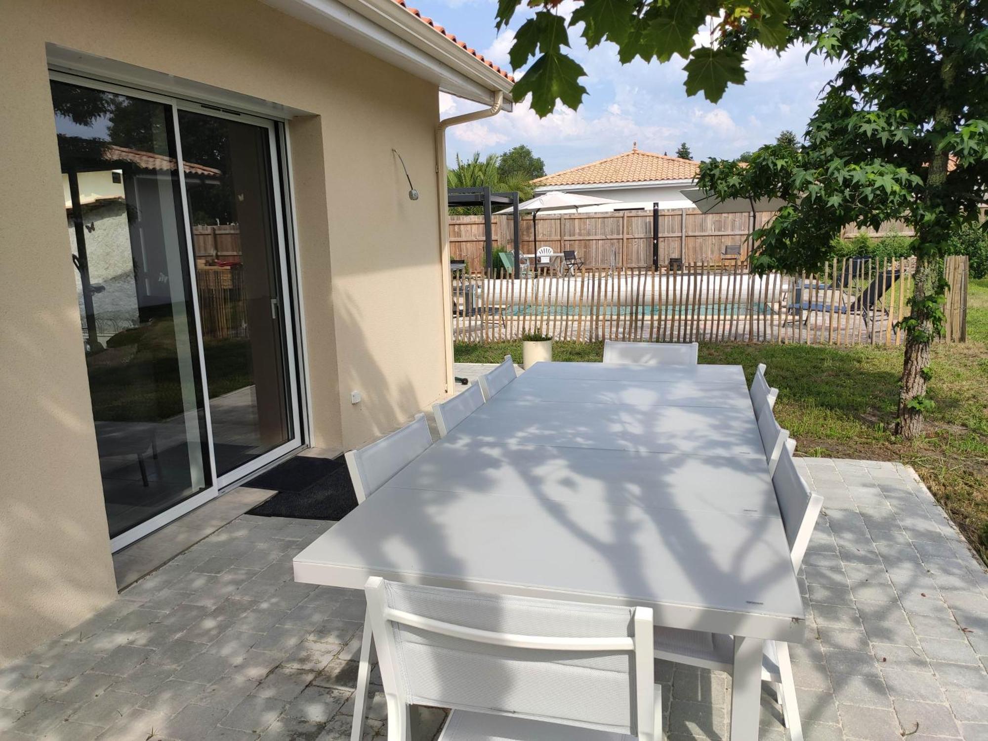 2 Maisons De 3 Et 2 Chambres Avec Grande Piscine Commune La Teste-de-Buch Exteriör bild